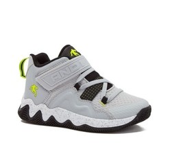 AND1 Blindside 3.0 Youth Basketball Athletic Shoes Grey Sizes 4 Strap On - $13.77