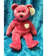Ty &quot;VALENTINA&quot; The Bear Beanie Baby 1999 w/tags (PE) - $114.03 MXN