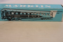 HO Scale Märklin, Passenger Sleeping Car, DSG, #4064 Brown, Vintage Open Box - £47.25 GBP