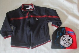 Baby Boy lot Athletic Works Jacket size 18mos an Thomas beanie - $1.99