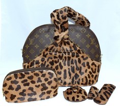 Louis Vuitton Alma Handbag Azzedine Alaia Monogram Leopard Bag M99032 - $1,919.07