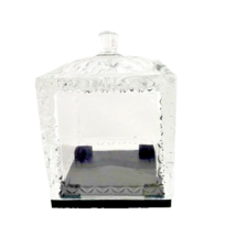 Godinger Shannon Crystal Dublin Revolving Photo Cube NWT - £20.57 GBP