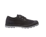 PALLADIUM Womens Comfort Shoes Pampa Oxford Lp Blk/Wld Dve Black Size UK 3 - $46.33