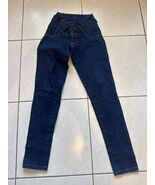 Kaela Colombian Butt Lift Jeans High Waist Skinny Dark Wash Button Fly US 8 - €29,74 EUR