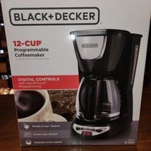 NEW Black &amp; Decker - 12-Cup Programmable Coffeemaker DCM100B  Black in box - £20.36 GBP