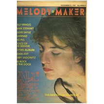 Melody Maker Magazine November 21 1987 npbox77 Billy Bragg Ls - £11.69 GBP