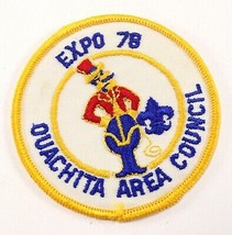 Vintage 1978 Ouachita Scouting Expo Area Council Boy Scouts of America BSA Patch - £9.19 GBP