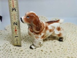 Vintage Cocker Spaniel Dog Figurine Japan Made Has Paint Loss FREE SHIPPING - £9.58 GBP