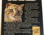 1976 Meow Mix Vintage Print Ad Advertisement pa13 - £5.53 GBP