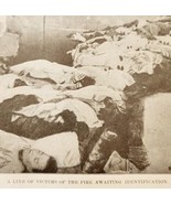 1904 Unidentified Dead Victims Of Chicago Iroquois Theater Fire Disaster... - €34,72 EUR