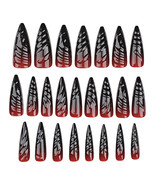 Halloween Press On Nails Artificial Nails 3D Glossy Press On Nails Glue ... - $37.19 CAD