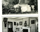 2 St Martinville Louisiana Real Photo Postcards Acadian House Evangeline... - $17.87