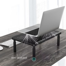 New! WALI Monitor Stand Riser Adjustable Laptop Stand Riser 3 Height Adjustable - £13.64 GBP