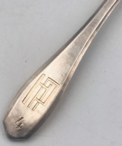 Vintage HP Hotel Spoon Monogram Flatware Spoon - Marked w/ &quot;4&quot; - 5.5&quot; Long - $10.39