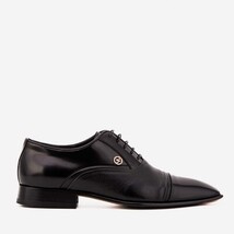 The Rockwell Handmade Black Leather Cap Toe Men Oxford Shoe image 6