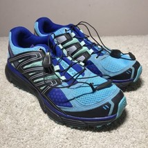Salomon Womens X Mission 3 Blue Teal Hiking Shoes Sneakers Size 8 401080 - $34.60