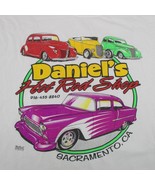 Mens XXL Vintage Thrashed Sacramento Hot Rod Shop Shirt Well Worn - $21.63 CAD