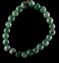 green aventurian stretchable bracelet creativity,  enhances prosperity#6060 - £17.92 GBP