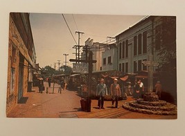 Olvera Street Postcard Los Angeles California A Bit Of Old Mexico Postcard - £7.86 GBP