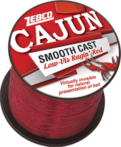 Cajun Line Smooth Cast Fishing Line, Low Vis Ragin&#39; Red - £10.93 GBP