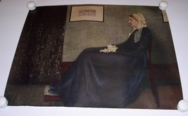 Whistler&#39;s Mother Lithograph Print 1807 Litho In U.S.A. 16&quot; X 20&quot; - £31.96 GBP