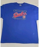 Dynasty Vintage Y2K Chicago Cubs Shirt Mens Size 2XL XXL Blue Baseball T... - £10.80 GBP