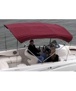 Shademate Bimini Top Sunbrella Skin &amp; Boot 3-Bow 5&#39;L,32&quot;H,54-60&quot;W-Burgan... - €199,12 EUR