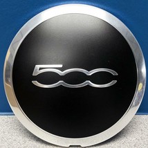ONE 2012-2017 Fiat 500 OEM # 68078419AC Aluminum Wheel Center Cap Brand New - £26.06 GBP