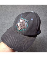 Nike Team Minnesota Timberwolves 100% Wool Hat Black Embroidered Logo VTG - £12.45 GBP