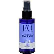 EO Organic Deodorant Spray, Lavender, 4 oz - £20.29 GBP