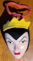 McDonald&#39;s Happy Meal Toy Keychain Snow White Seven Dwarfs Evil Queen #3 CLEANED - £5.87 GBP