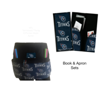 NFL Tennessee Titans Server Book and Apron Set  - £31.37 GBP