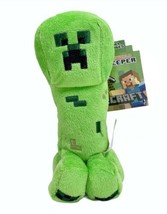 Jazwares Minecraft Creeper 7&quot; Plush Licensed Product Brand New w Tag Green - £15.03 GBP