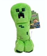 Jazwares Minecraft Creeper 7&quot; Plush Licensed Product Brand New w Tag Green - £14.98 GBP