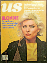 DEBBIE HARRY (BLONDIE) HAND SIGN AUTOGRAPH US MAGAZINE COVER. CLASSIC MU... - £154.88 GBP