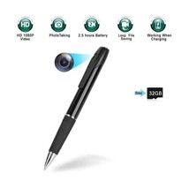 Hidden Cam Pocket Pen Camera 1080P HD 32GB Mini Video Recorder DVR Secur... - £35.45 GBP