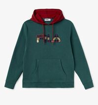 Fila L/XL/2XL Harnoop Pullover Hoodie Green New Men - $37.99