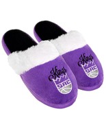 Sacramento Kings Womens Colorblock Fur Slide Slippers NBA - $30.12 CAD