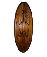 Carved Violin Wall Art Hanging Decor Musical - $2,001.42 MXN