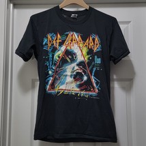 VTG Def Leppard 1987 Hysteria Band Concert T-Shirt Single Stitch Mens M USA - £126.41 GBP