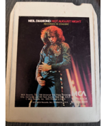 1972 Neil Diamond Hot August Night 8-Track MCA 1972 - £7.03 GBP