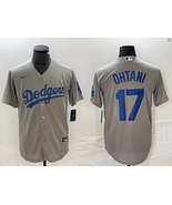 Dodgers #17 Shohei Ohtani Away Jersey Old Style Uniform White - $45.00