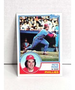 Pete Rose Phillies Baseball Card 1983 Topps No. 100 - €12,96 EUR