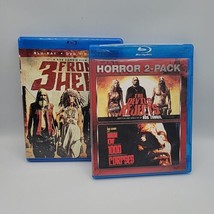 Lot 3 Rob Zombie Blu-Ray The Devil’s Rejects &amp; House Of 1000 Corpses Lords Salem - £11.18 GBP