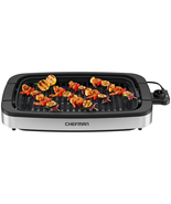6 Serving Electric Indoor Grill, W/ Temperature Control, Smokeless, Stai... - $1,184.89 MXN