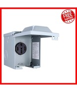 50 Amp Compact Weatherproof Power Outlet for RVs &amp; Generators - NEMA 14-50R - $1,084.88 MXN