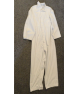 Mens White Unlined Work Uniform Coveralls LONG SLEEVE PAINTERS SUIT 35 R... - $22.94