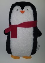 Cupcakes &amp; Cashmere Penguin Plush Throw Pillow Stuffed Animal Toy Lovey Holiday - £33.81 GBP