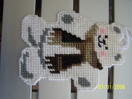 Handcrafted Plastic Canvas Bears  - $7.00