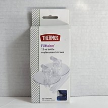Replacement Straws for 12 oz Thermos FUNtainer® Bottle F410 F401, set of 2 - £2.35 GBP